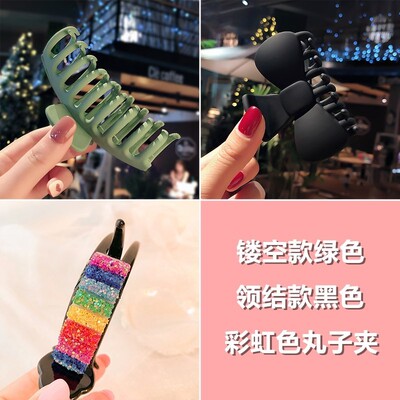 极速Large hairpin soharks caught shower head hair clip in th