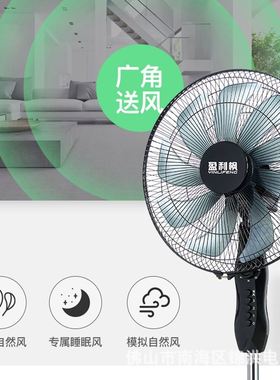 极速Electric Fan Floor Stand fan 5 Leaves Remote ConXtrol Ta