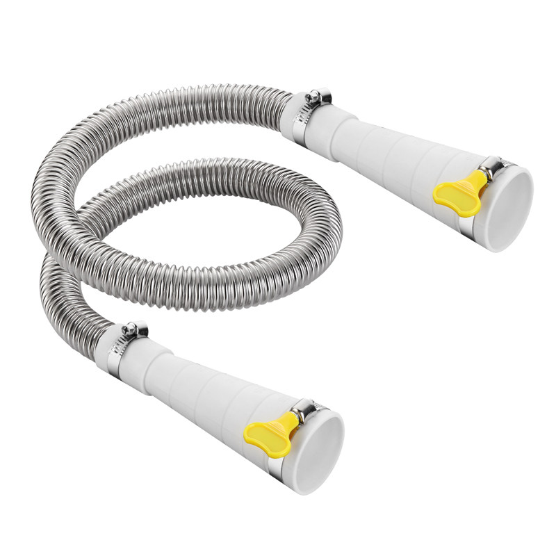 极速洗衣机不锈钢304排水管延A长管全自动滚筒通用型出水管加长下