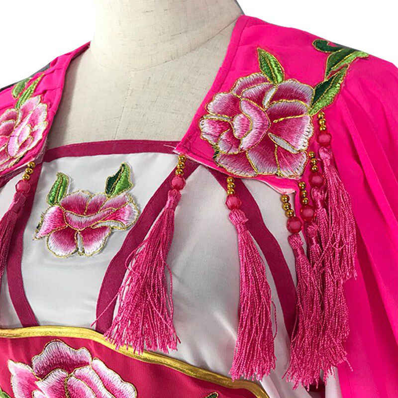 新品戏剧披风花旦衣古装s越剧黄梅戏演出服新款小姐戏服歌仔戏琼