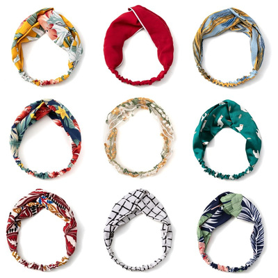 极速2021 New Deksign Fashion Women Summer Style Headbands Bo