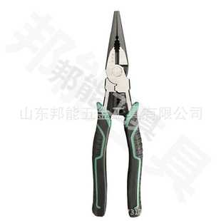 电工修理省力高硬度 邦能工业级8寸9寸尖嘴钳铬钒钢多功能世达款