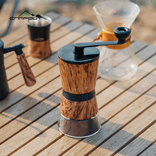 CAMPOUT户外咖啡机手动研磨机露营咖啡研磨器手动磨粉器自设计款