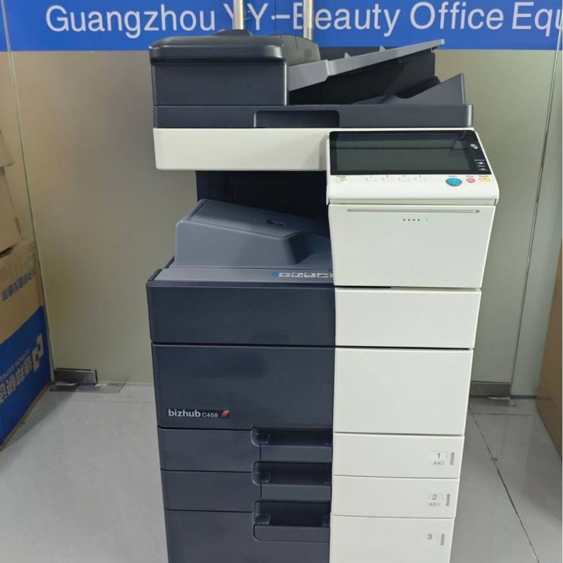 翻新打印机柯美C458复印机柯尼卡彩色打印一体机