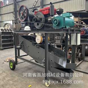 10t 小型柴油碎石机鹅卵石破碎制砂设备 h石头破碎筛分颚式 破碎机
