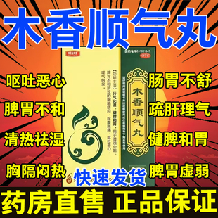 木香顺气丸非北京同仁堂官方旗舰店中成药健脾祛湿调理疏肝健脾丸