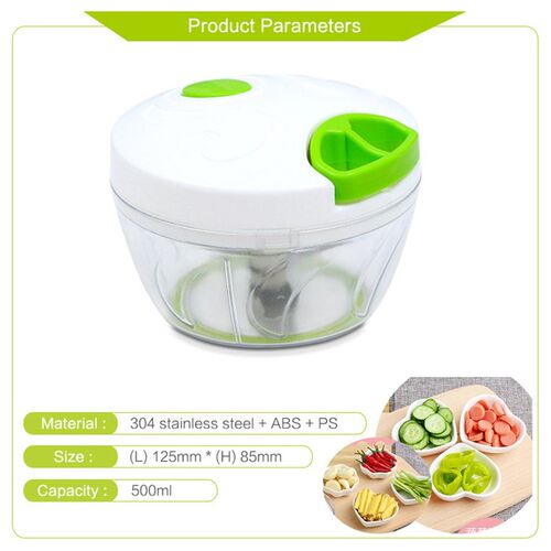 极速Rotate Vegetable MultifunctiConal Cutter Manual Rope Sil