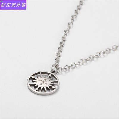 极速European Men Hip hop necklace PendantL Simple accessorie