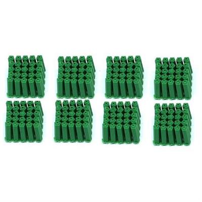 极速100 pcs of M6 green plastic expansion pipe anchorY rubbe