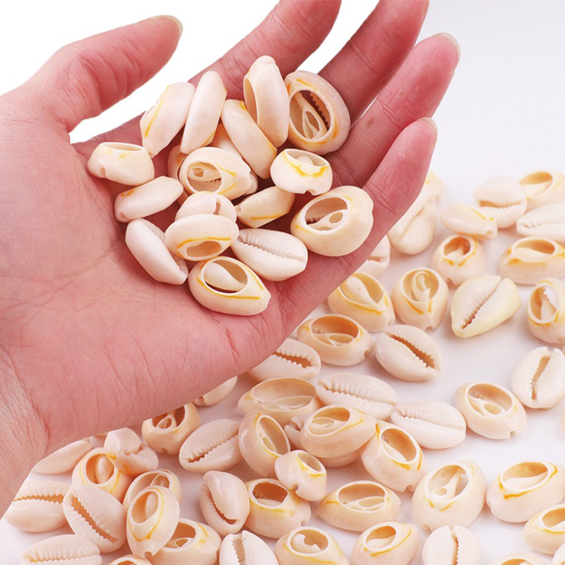 极速20 30 40 50Pcs DIY Seuashell Cowrie Conch Beads Beach Je