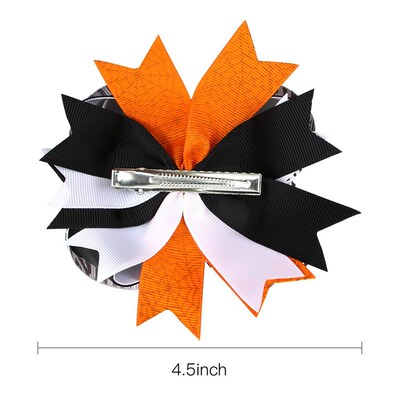 极速Halloween Multi-layer Swallowtail CuKte Funny Bow Hairpi