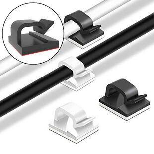 Cable Desk 极速10 Pcs Organizer Clip cableB Winder