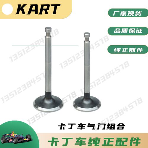 极速卡丁车气门组合适用200CCGX270汽H油机GX390双人车发动机进排