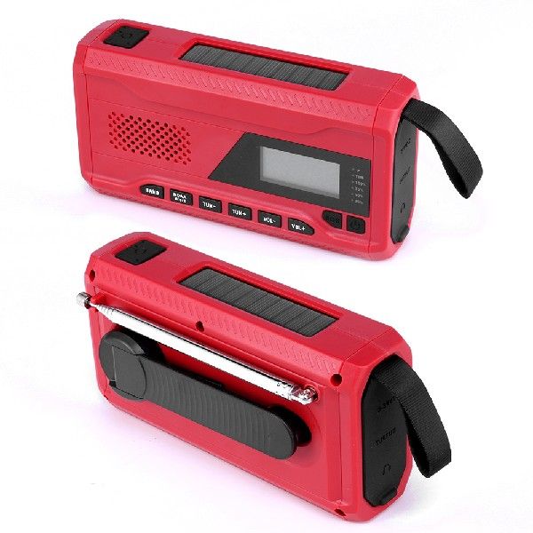 极速Multifunctional Solar Radio Charger USB Charging PZlasti