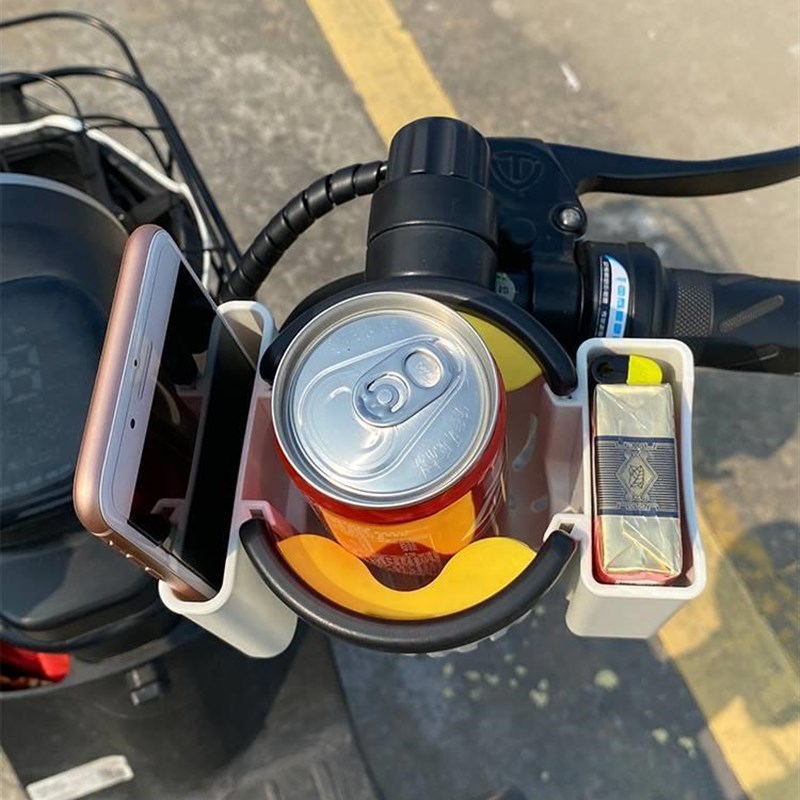 极速电动车水杯架电动车放奶茶水壶架子自行车把手U支架脚踏车通