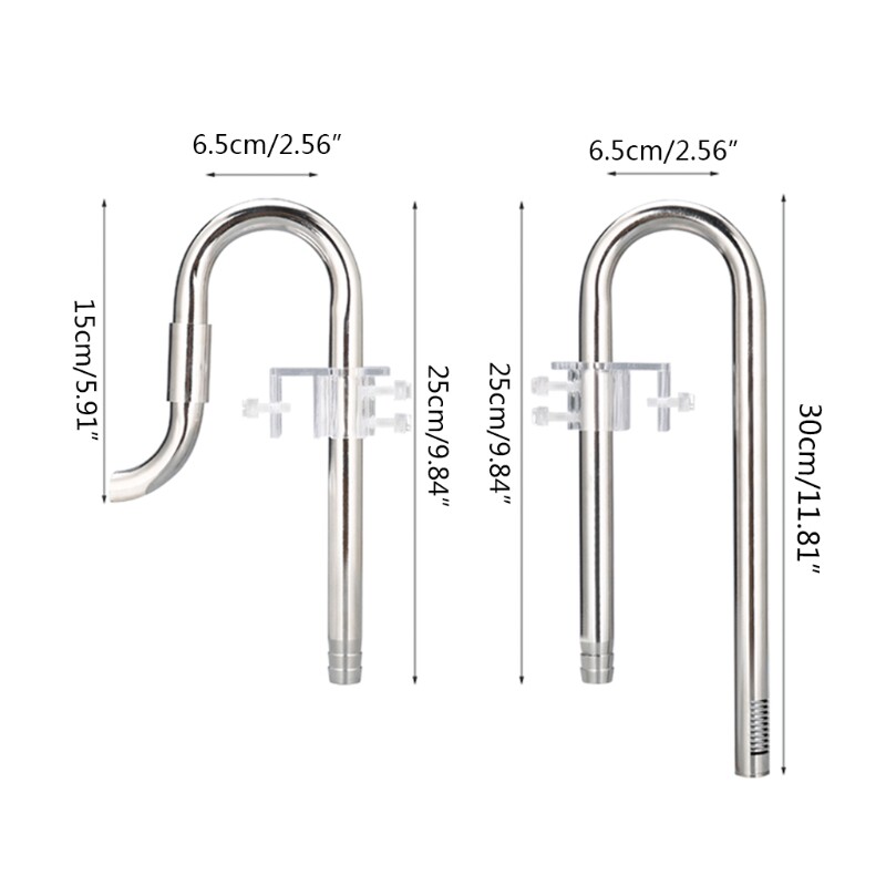 极速Aquarium Water Grass Fish TanDk Filter Inflow Outflow Li