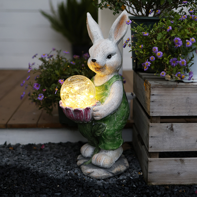 极速太阳能庭院灯饰花园草坪灯户外动物造型M防水别墅室外发光氛