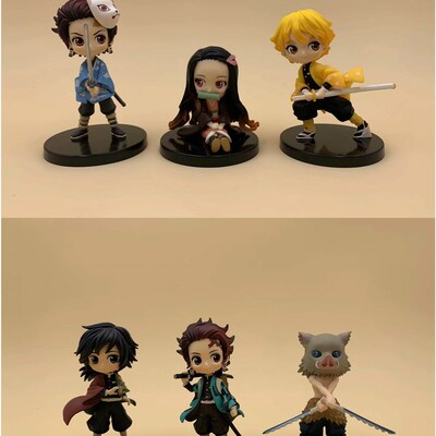 极速Anime Demon Slayer Figure KamadFo Tanjirou Nezuko Action