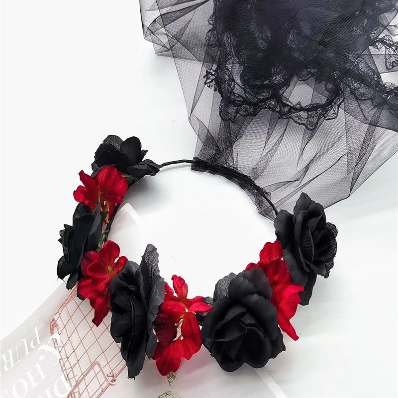极速band Hair accessoriets hairband Set Halloween clip pin C