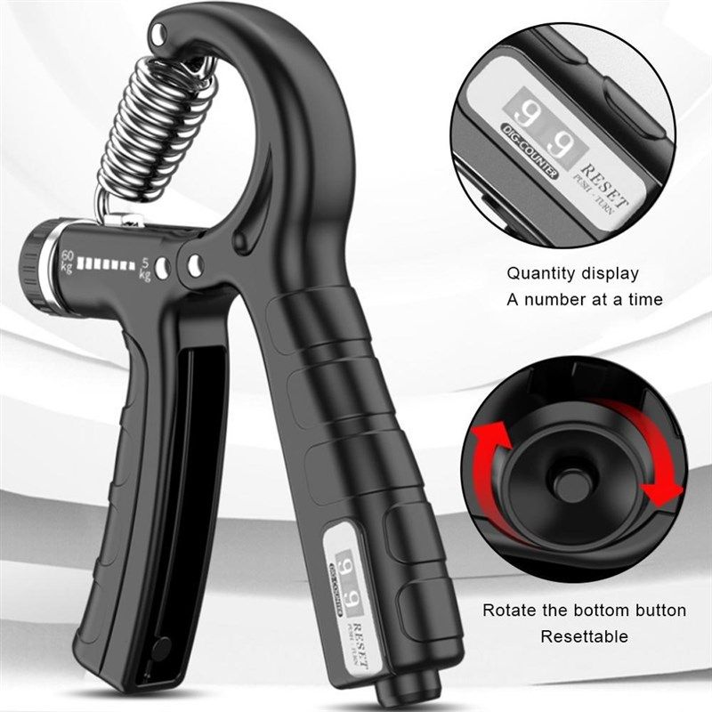 极速Fitness hAdjustable Heavy Gripper Hand Exercise Train Gr