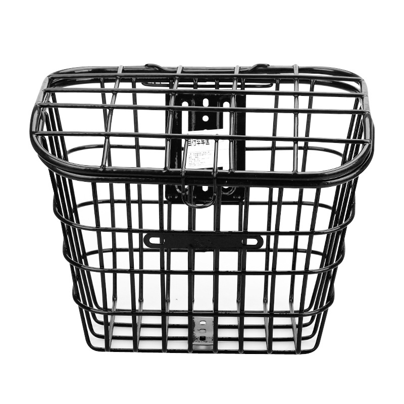 极速电动车车筐电动车车篮自行车框车篓菜篮子宠物篮W加粗加大带