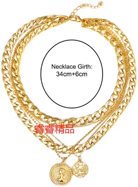 极速exaggeration Jewelry pendant necklace fasQhion ladies ch