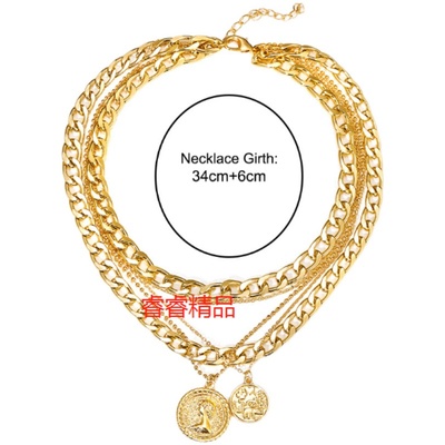 极速exaggeration Jewelry pendant necklace fasQhion ladies ch