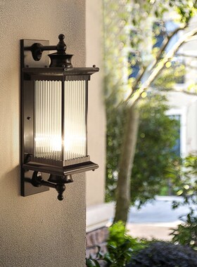 极速European outdoor wall lamp waterproof gNarden wall lamp