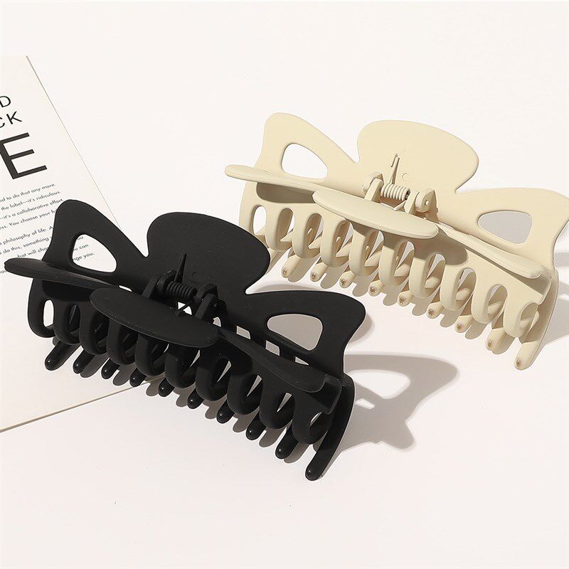 极速Fashion Solid Large Haiwr Claws Elegant Hair Clips Hairp