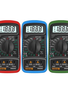 极速AN8205C Digital Multimeter /DC Ammeter Volt Ohm Tes.ter