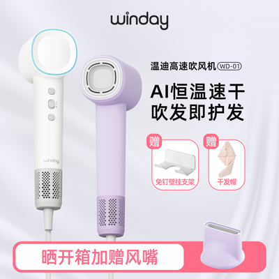 温迪高速吹风机负离子护发家用