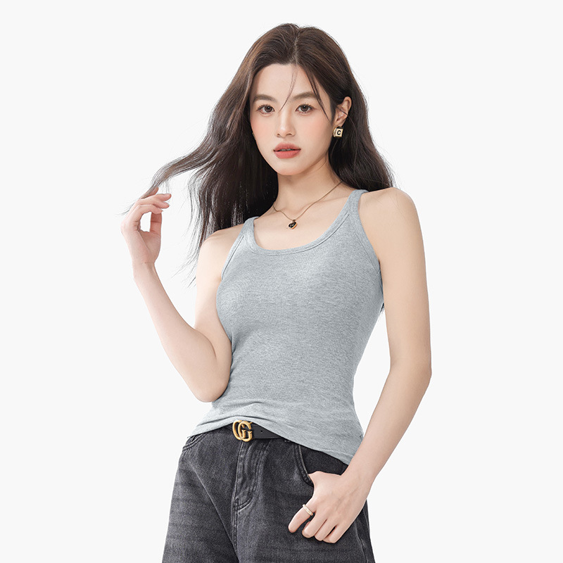 品质严选吊带内搭女带胸垫打底背心抹胸上衣高级感辣妹修身时尚