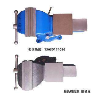 泰山寸7型台钳家用老虎重钳木工钳工带砧板汽修平虎口钳小6型夹钳