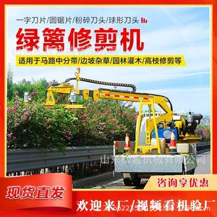 篱修剪机 车载式 伸化缩臂高速AHB公路绿带绿边剪坡高空树枝修车