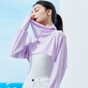 手套冰丝袖 开车防晒袖 备套袖 套披肩女夏季 护颈面罩 防紫外线装