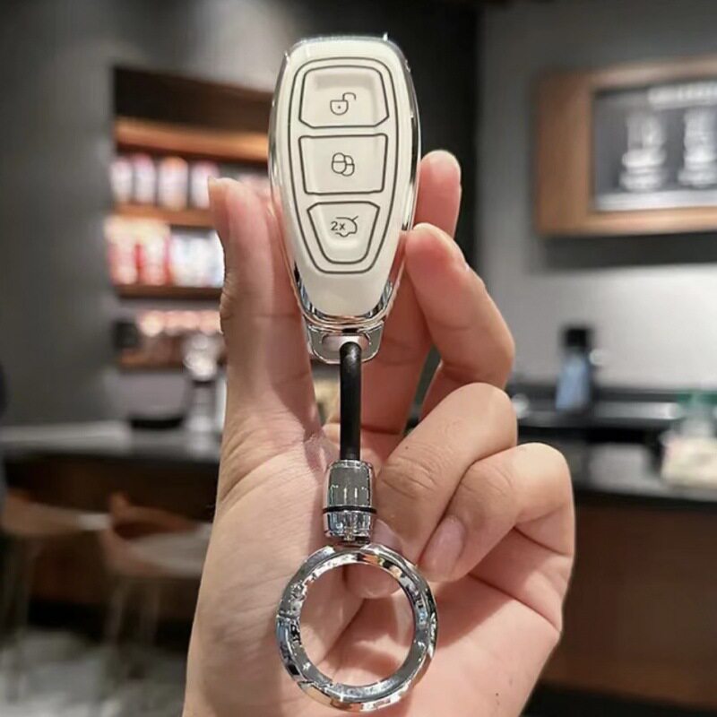 适用福特翼虎汽车13/15/17/18/19款老款小车锁匙扣壳钥匙包套