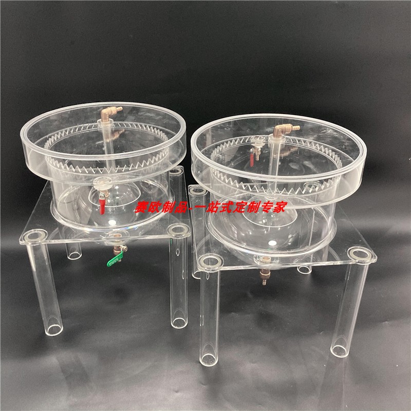 土柱仪土壤淋h滤柱渗析冲刷淋溶实验马氏瓶反应器水处理亚克力定