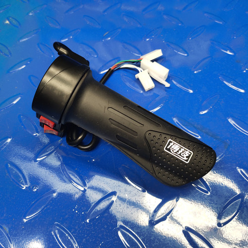 博技三轮电动车48lV60V72V油门加速把带高地中三速倒车按钮件转把