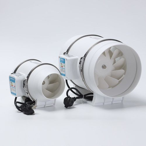 实验室防a腐耐酸碱斜流风机超强吸力通风管道吸烟静音增压排风扇