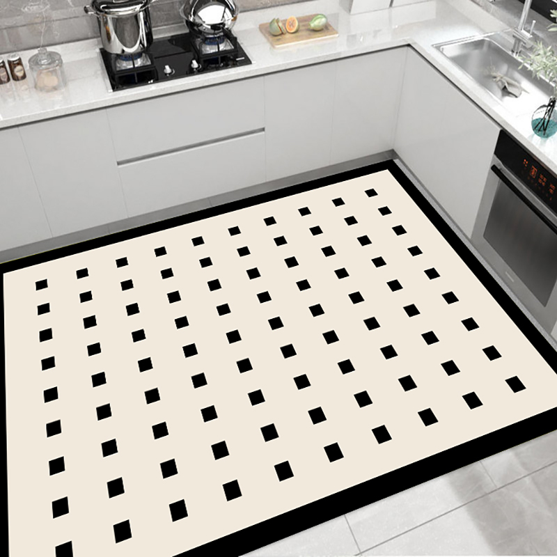 pvc阳台防滑防油可擦免洗防水门垫玄关厨房地垫入户X脚垫皮革地毯