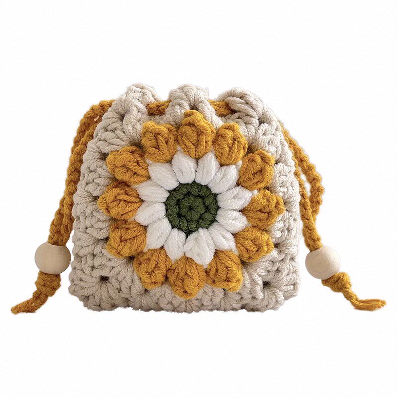 初学者钩针编g织材料包祖母格耳机包diy手工自己做解闷勾毛线钩织,服饰配件/皮带/帽子/围巾,DIY编织材料包,淘宝优惠券,粉丝福利购,淘宝优惠卷