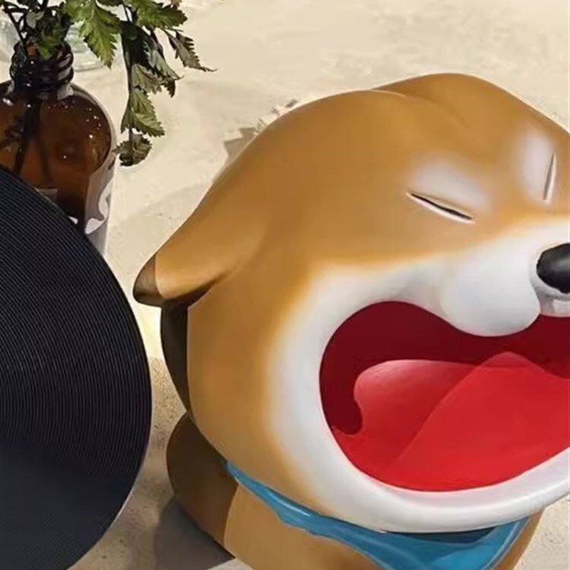 柴犬钥匙收纳玄关摆件桌面摆件入户装饰品家居好物房间改造好物件