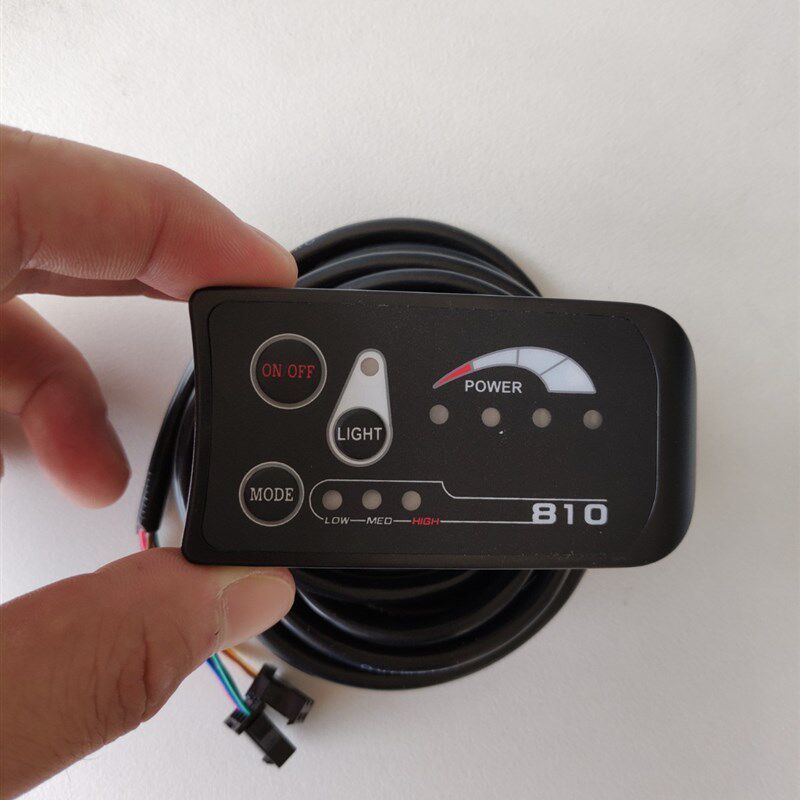 电动自行车锂电车LED仪表S810S800调速开关凤凰仪表配件24V36V48V