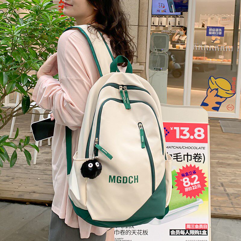 冠军书包女初中生高中学生男背包2023年新款大容量小学生双肩包女