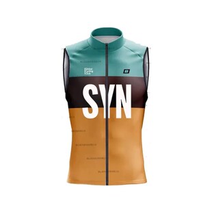 SYN秋冬季骑行马甲竞技型骑行服公路车自行车山地车上衣保暖抓绒