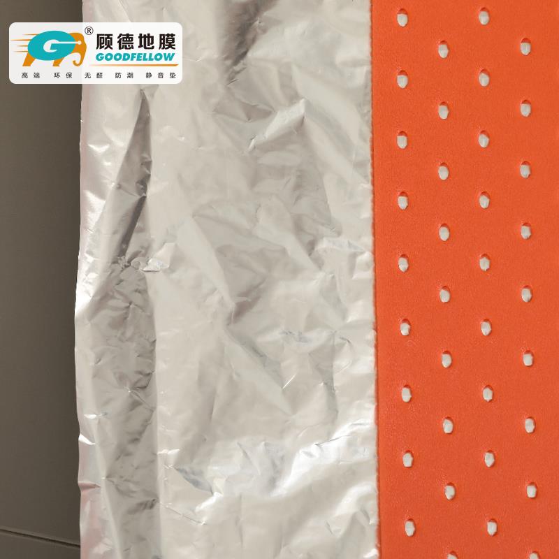 大自然打孔地垫地垫定制膜铝箔款工厂直销地暖地热防潮膜地暖专用