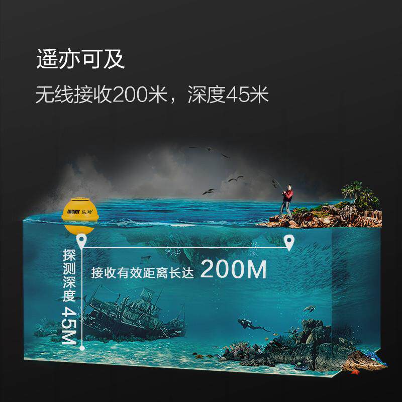 探鱼器可视声纳探鱼水库江河手机高清探测无线探测海钓船钓岸筏钓