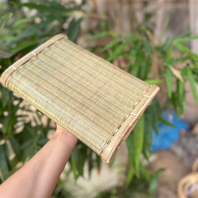 手工竹编枕头垫腰腰枕竹凉枕睡眠睡觉单人迷你枕脊椎竹凉枕(很小