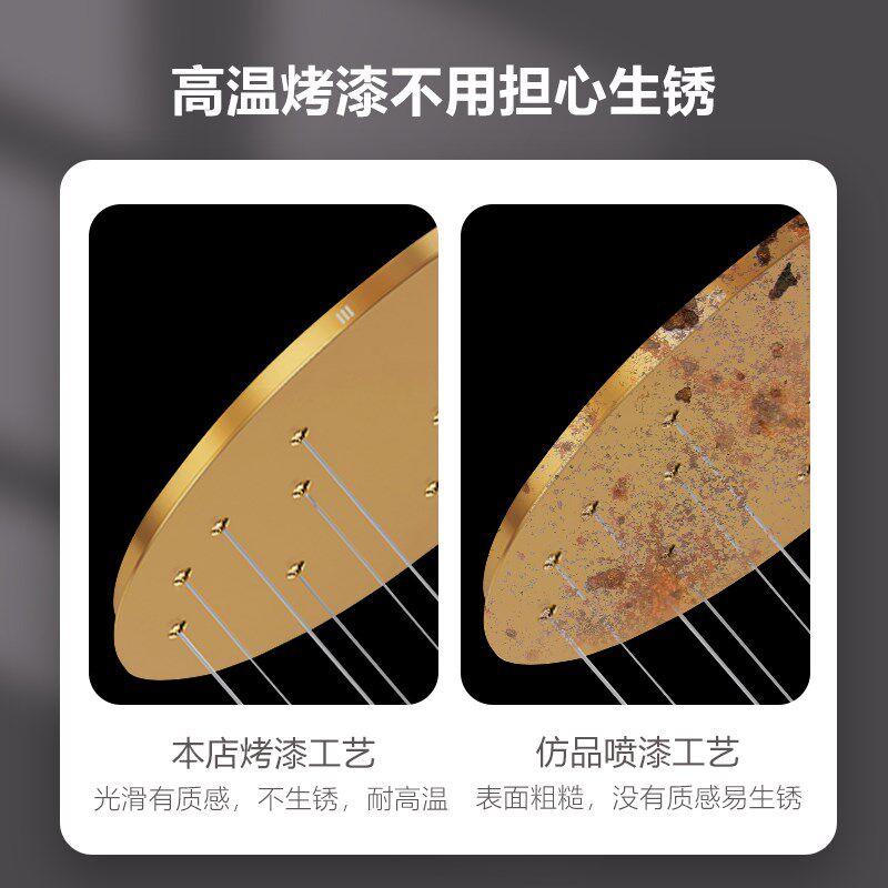 现代简约旋转楼梯间吊灯北欧复式楼公寓挑高别墅楼中楼客厅大灯具