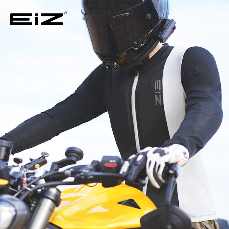 EIZ摩托车护甲衣拼色夏季机赛车骑行服凉感防摔耐磨轻薄透气防晒